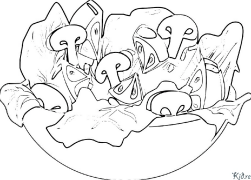 sutcho'p Bosib Chiqarish Uchun Bo'yash Sahifalari